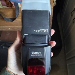 Two Canon 580EX II Flash Speed lights